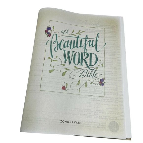 NIV Beautiful Word Illustrated Journaling Bible u Full Color - Picture 7 of 11